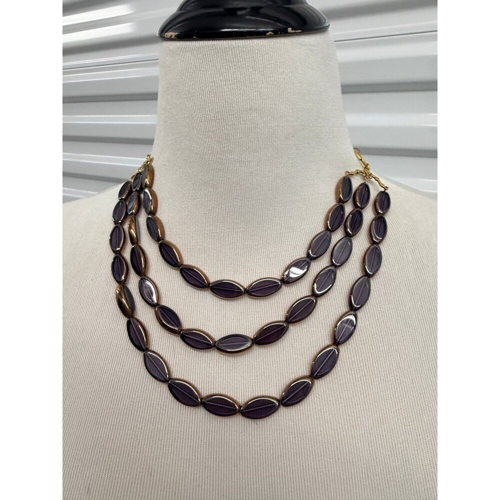 Lenora Dame Multi-Strand Beaded Necklace